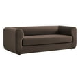 thumbnail image 1 of Sofa, Brown, Velvet, Living Room Lounge Cafe Lobby Hospitality Restaurant, Modern Contemporary, HB37926, 1 of 9