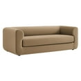 thumbnail image 1 of Sofa, Brown, Velvet, Living Room Lounge Cafe Lobby Hospitality Restaurant, Modern Contemporary, HB37927, 1 of 9