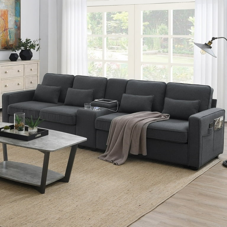 Apartment size reclining sofa shop
