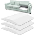 thumbnail image 1 of Sofa Couch Cushion Support for Sagging Sofas Cushion Repair Trapezoidal Furniture seat Cushion sag Repair High Rebound, Firm Couch Cushion Support Under Cushion Sag Repair, White Set of 3, 1 of 8