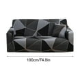thumbnail image 1 of Sofa Cover*1 Armless Futon Sofa Bed Cover Sofa Couch Slipcovers Without Armrests Printed Furniture Protector Cover, 1 of 2