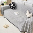thumbnail image 1 of Sofa Cover,180x230CM Reversible Sofa Slipcover,Polyester Material with Pet Protection Design,Decorative for Living Room Furniture Use(Gray), 1 of 7