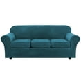 thumbnail image 1 of Sofa Cover,1Modern Velvet Plush High Stretch Sofa Slipcover Sofa Cover Furniture Protector Form Fit Thick Velvet Sofa Cover For 2 Cushion Couch, 1 of 8