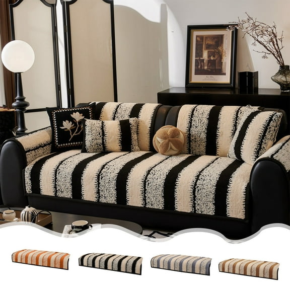 Sofa Cover under $5! kkbbma Couch Cover Blanket, Sofa Covers for Cushion Couch, Washable Sectional Couch Covers for Dogs Pet Furniture Protector Sofa Blanket Cover for Living Room