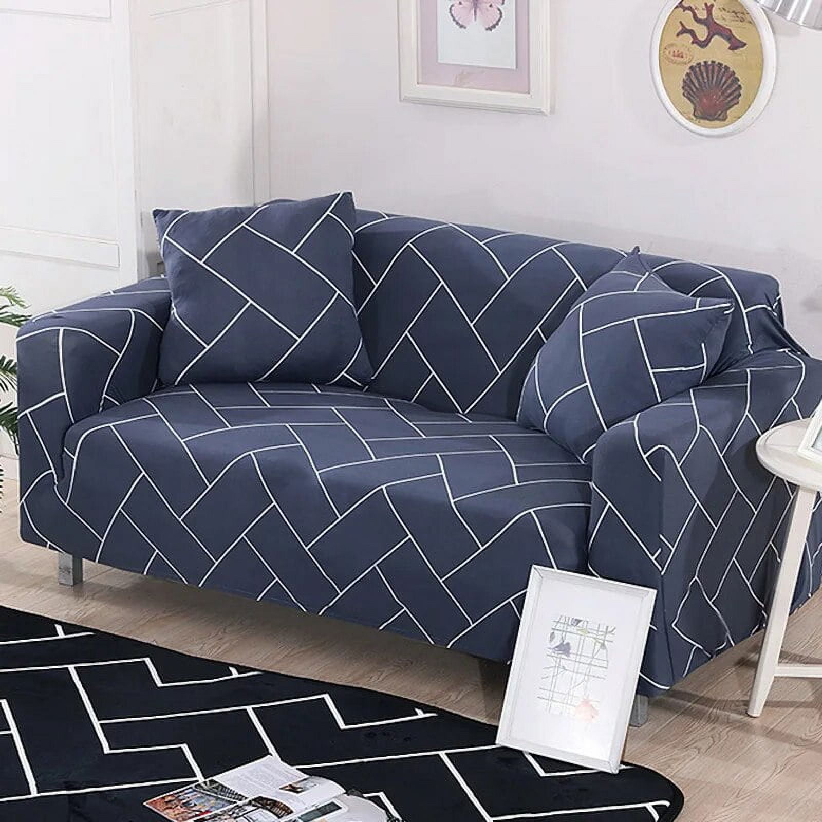 Sofa Cover Allinclusive Flower Geometric Cartoon Cover Fabric Stretch