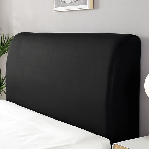 Sofa Cover,Bed Headboard Cover Stretch Bed Headboard Cover Bed Headboard Slipcover Protector Solid Color Cover For Twin Full Queen Size Bed