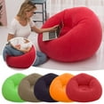thumbnail image 1 of Sofa Cover* Flocking Pvc Inflatable Sofa Portable Inflatable Lounger for Camping & Beach Inflatable Couch for Indoor and Outdoor Camping Couch Inflatable Flocking Couch Cushion, 1 of 9