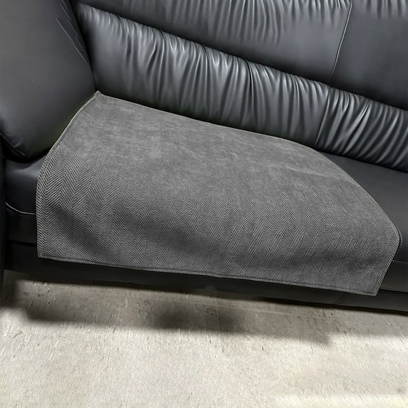 Sofa Cover Dog Couch Cover Protector, Non Slip Couch Cover for Dogs, Washable Fuzzy Pet Bed Couch Cover Sofa Protector (27.5" x 27.5")