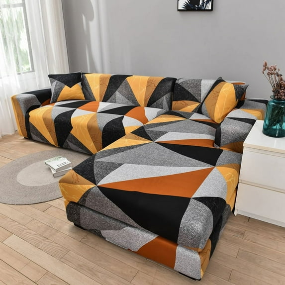 Sofa Cover Elastic Couch Cover Sectional Chair Cover Big Sofas Sofa Cover L-shape Sofa Cushion Cover Sofa Covers for Living Room