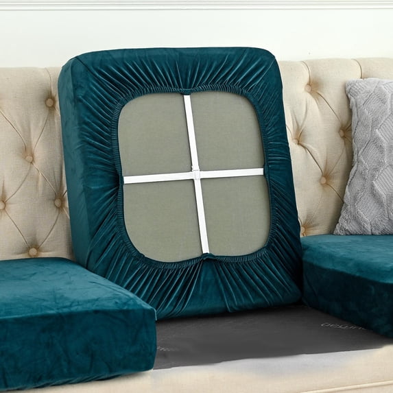 Sofa Cover Full-Bag Slipcover, Stretch Couch Covers for Living Room Furniture Protector, Anti-Scratch Pet Proof Sofa Cover for Sectional, Reversible Jacquard Sofa Slipcovers for Home Decor
