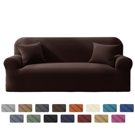Sofa Cover Slipcover Stretch Elastic 2 Seater Loveseat Sofa Couch Furniture Protector Fit, Machine washable Sofa Slipcover ,Mutiple colors,Home Decor