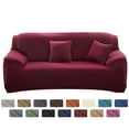 thumbnail image 1 of Sofa Cover Slipcover Stretch Elastic 3 Seater Sofa Couch Furniture Protector Fit, Machine washable Sofa Slipcover ,Mutiple Colors,Home Decor, 1 of 9