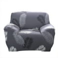 thumbnail image 1 of Topchances Stretch Fabric Elastic Polyester Sofa Slipcover, Dark Gray, 1 of 5