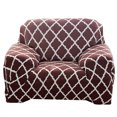 thumbnail image 1 of Sofa Cover Stretch Chair Cover Sofa Slipcovers for 1 Cushion Couch with 1 Free Pillow Case (1 Seater Sofa 90-130cm), 1 of 7