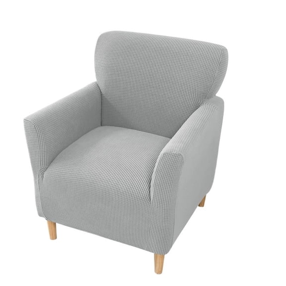 Sofa Cover Stretch Spandex Club Armchair Slipcovers Elastic Single Couch Covers For Study Bar Counter Living Room