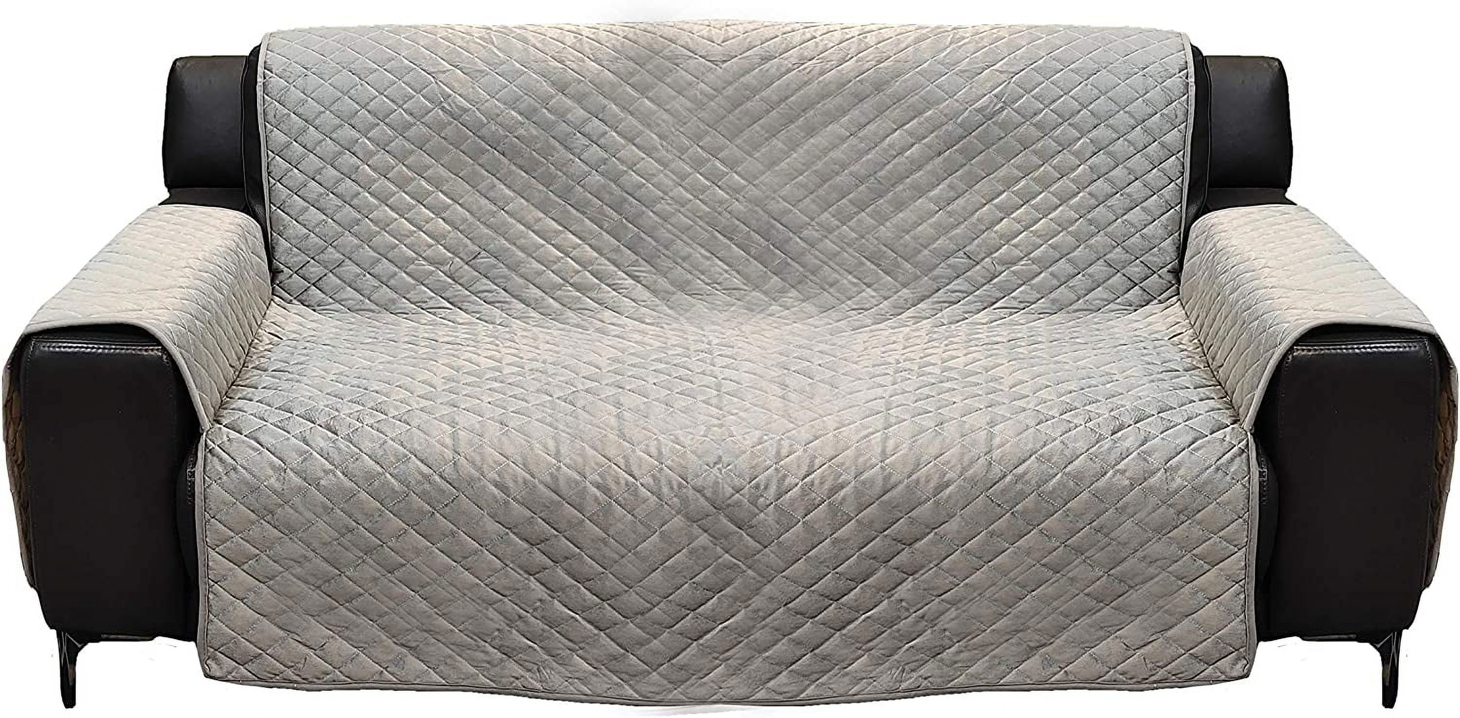 Sofa Cover for Leather Sofa, Couch Cover, Couch Covers for 3 Cushion