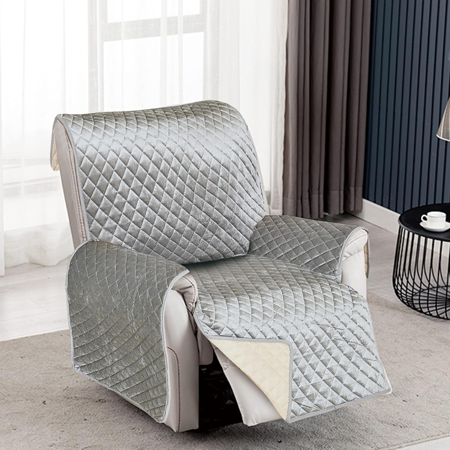 Sofa Cover for Leather Sofa, Couch Cover, Couch Covers for 3 Cushion