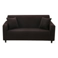thumbnail image 1 of Sofa Covers For Living Room Elastic Solid Corner Couch Cover L Shaped Chaise Longue Slipcovers Chair Protector, 1 of 6