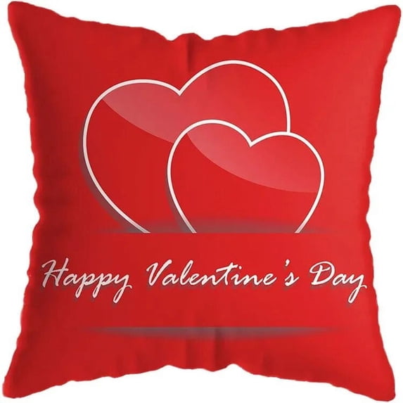 Sofa Decorative Art Fashion Cartoon Pillowcase Simple Home Decor Modern Simple Love Letter Pillowcase