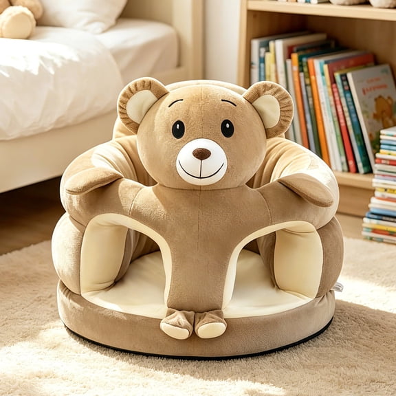 Sofa Designed for Infants, Providing Back Support on The Floor-bear
