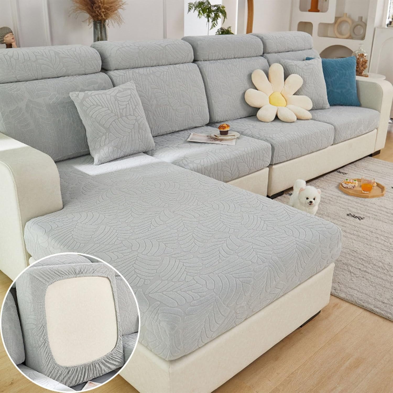 Sofa Hero Covers, Slip Covers for Sofas/Couches, Magic Sofa Covers Couch Covers, Soothing Home Sofa Covers Washable