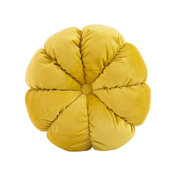 Sofa Pillow Back Cushion Round Pillow For Home Comfort, Solid Color Velvet Design With Premium Texture, Versatile Support For Sofa Bed Chair