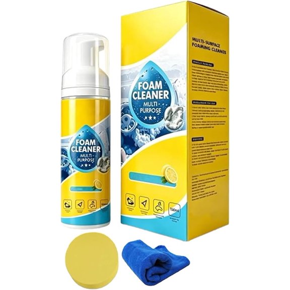 Sofa Renovation Spray,New All-Purpose Deep Cleaning Spray, Powerful No-Rinse All-Purpose Deep Cleaning Stain Remover for Car Interior, Sofa Upholstery, Kitchen Grease & Bathroom (1PC)