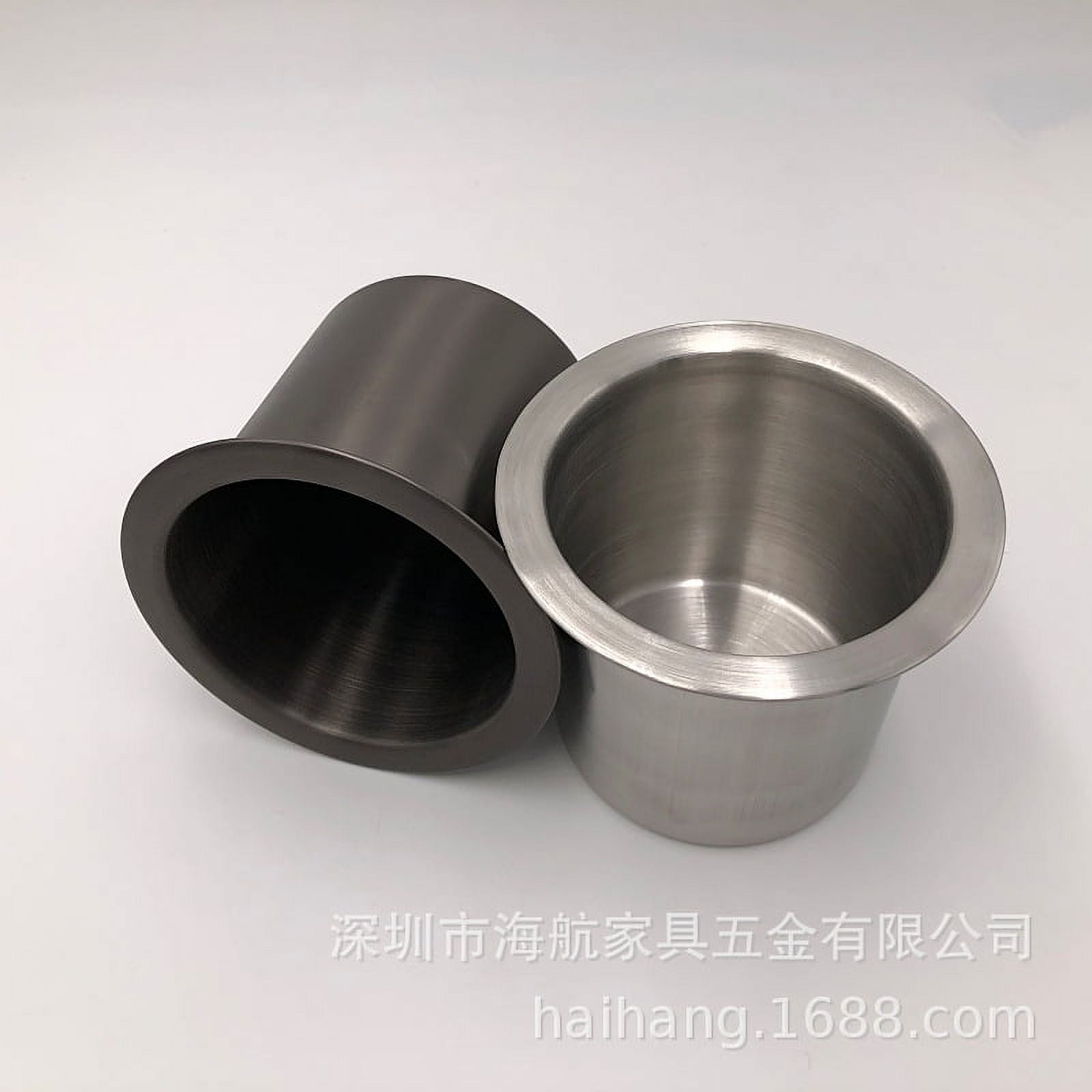 Sofa Single Cup Holder Stainless Steel Cup Holder Portable Dropin