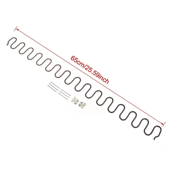 Sofa Spring Kit Furniture Replacement Repair Home Couch Sofa Support DIY-Length 65cm