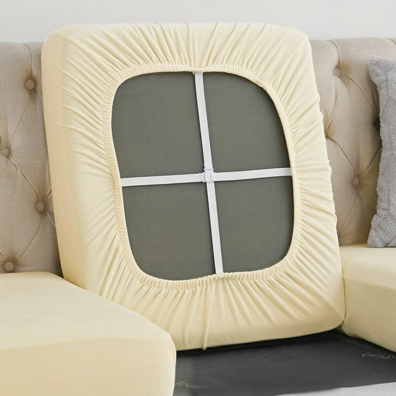 Sofa-Style Full-Cover Slipcover | Anti-Scratch Pet-Proof Sofa Protector | Breathable Polyester Fabric | Summer-Ready Couch Cover | Machine Washable | 1-Piece Set