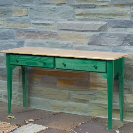 Sofa Table Hunter Green Solid Pine Sofa Table | Renovator's Supply