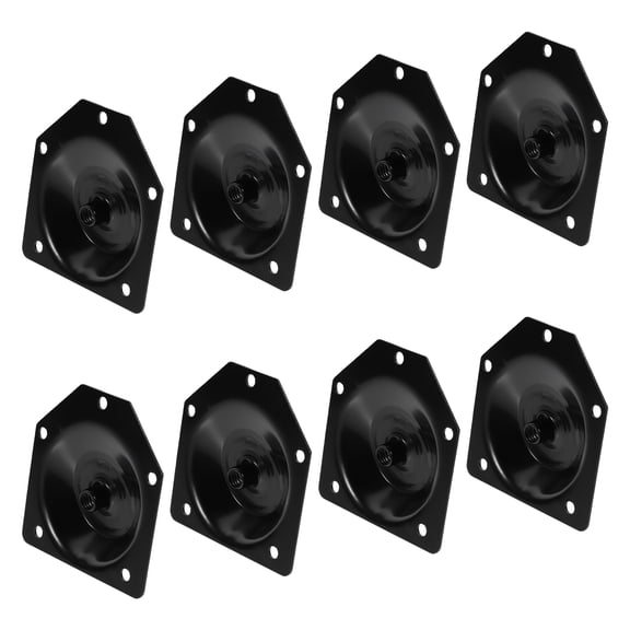 Sofa Table Leg Gasket Plate Repair Mounting Plates Iron Board Sofas Base Furniture 8 Pcs