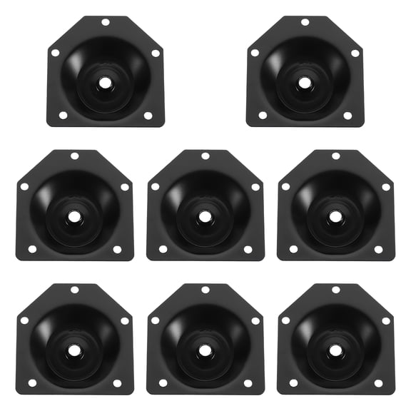 Sofa Table Leg Gasket Plate Repair Mounting Plates Iron Board Sofas Base Furniture 8 Pcs