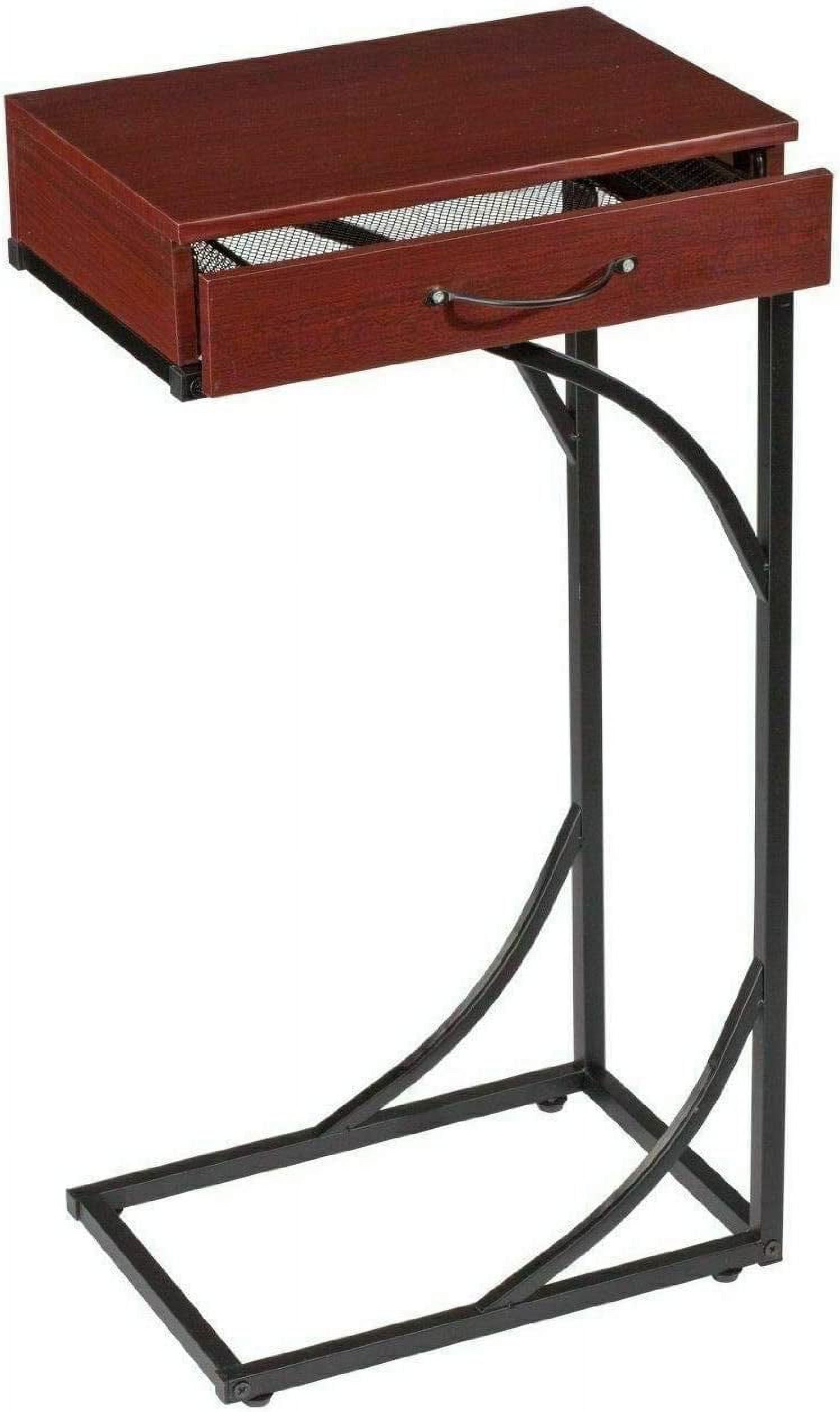 Sofa Table Side Sofa End Table Wood Desk TV Computer Coffee Tray