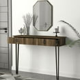 thumbnail image 1 of Sofa Tables with Storage, Accent Foyer Table with Drawers, Modern Hallway Console Table with Iron Legs, and Entryway Table with Drawers, 1 of 5