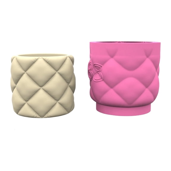 Sofa Texture Flower Pots Mold Creative Handmade Succulents Planter Silicone Mould Home Desktop Decoration Making Mould