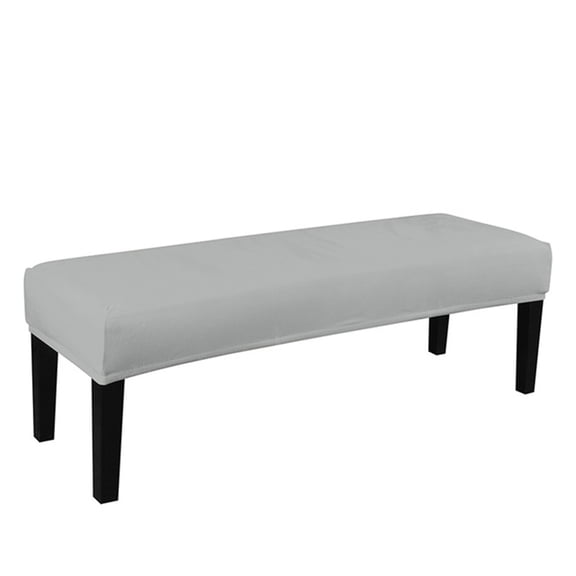 Sofa Velvet Bench Cover For Dining Room Bedroom Spandex Elastic Removable Washable Stretch Seat Protector