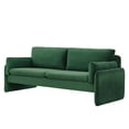 thumbnail image 1 of Sofa, Velvet, Green, Modern Contemporary Urban Design, Living Lounge Room Hotel Lobby Hospitality, 1 of 9