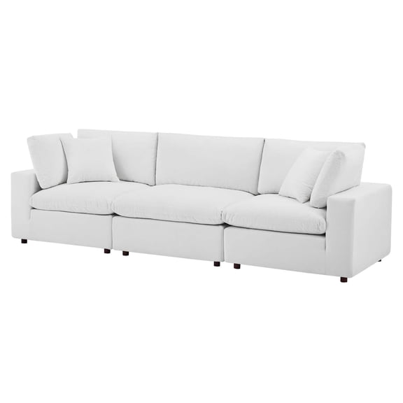 Sofa, Velvet, White, Modern Contemporary Urban Design, Living Lounge Room Hotel Lobby Hospitality