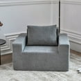 thumbnail image 1 of Sofa in a box Foam Sofa Couch with Pillow, Bean Bag Chairs for Adults Stuffed High-Density Foam, Large Bean Bag Sofa for Living room Bedroom Gaming Room, 1 of 13