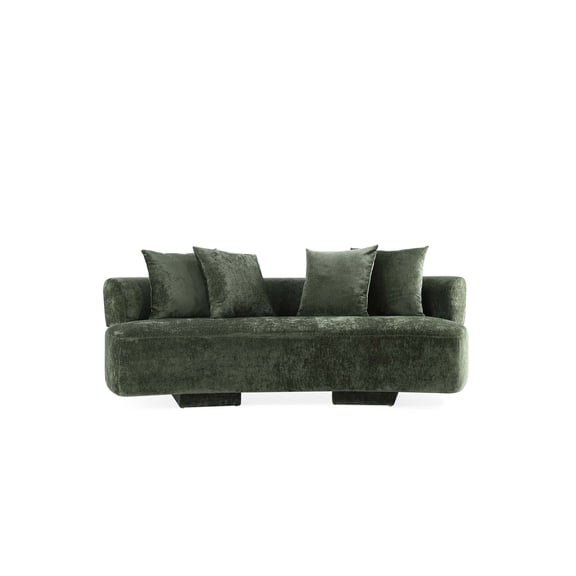 Sofa in Olive Green