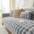 thumbnail image 1 of Sofa protector non-slip, washable sofa cover corner sofa, sofa cover anti-slip for living room, washable sofa cover, plush couch throw, 1 of 5