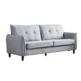 thumbnail image 1 of Sofa with Fabric Pocket Coil Cushions and Welt Trim, Gray, 1 of 4