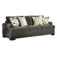 thumbnail image 1 of Sofa with Fabric Upholstery and Accent Pillows, Gray, 1 of 5