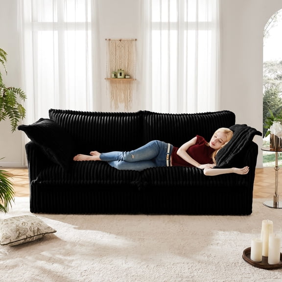 Sofa with Removable Cover & Stain - resistant - Family Life, Cleanliness Assurance