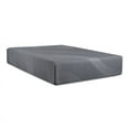 thumbnail image 1 of Sofa4life Belfast 14" Twin Size Transitional Fabric Mattress in A Box in Gray, 1 of 3
