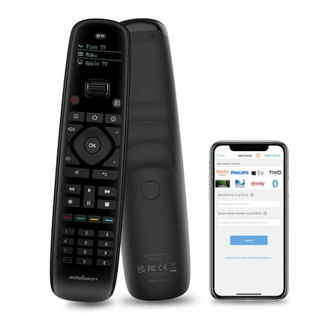 SofaBaton U2 Universal Remote Control for TV/Soundbar/Streaming Players