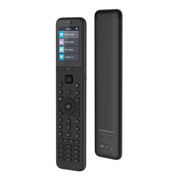 SofaBaton U3 Universal Remote Control,Scroll Wheel, Air Mouse,USB-C ...