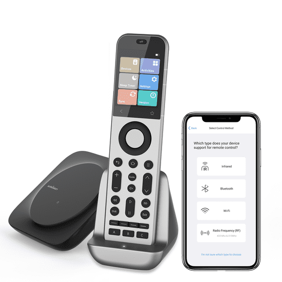 SofaBaton X2 Universal Remote Control with HUB Charging Dock,Touchscreen 2.4GWiFi, BT, IR, RF,Sleep Timer,Numeric keypad,Customize Activities,All-in-One Smart Remote,Support Alexa & Home Assistant