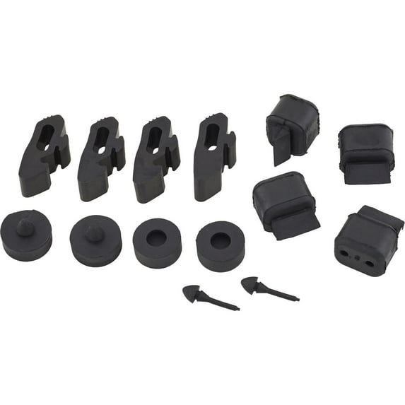 SoffSeal 5107 Rubber Stoppers/Bumpers/Plugs Kit, 1967 Chevelle
